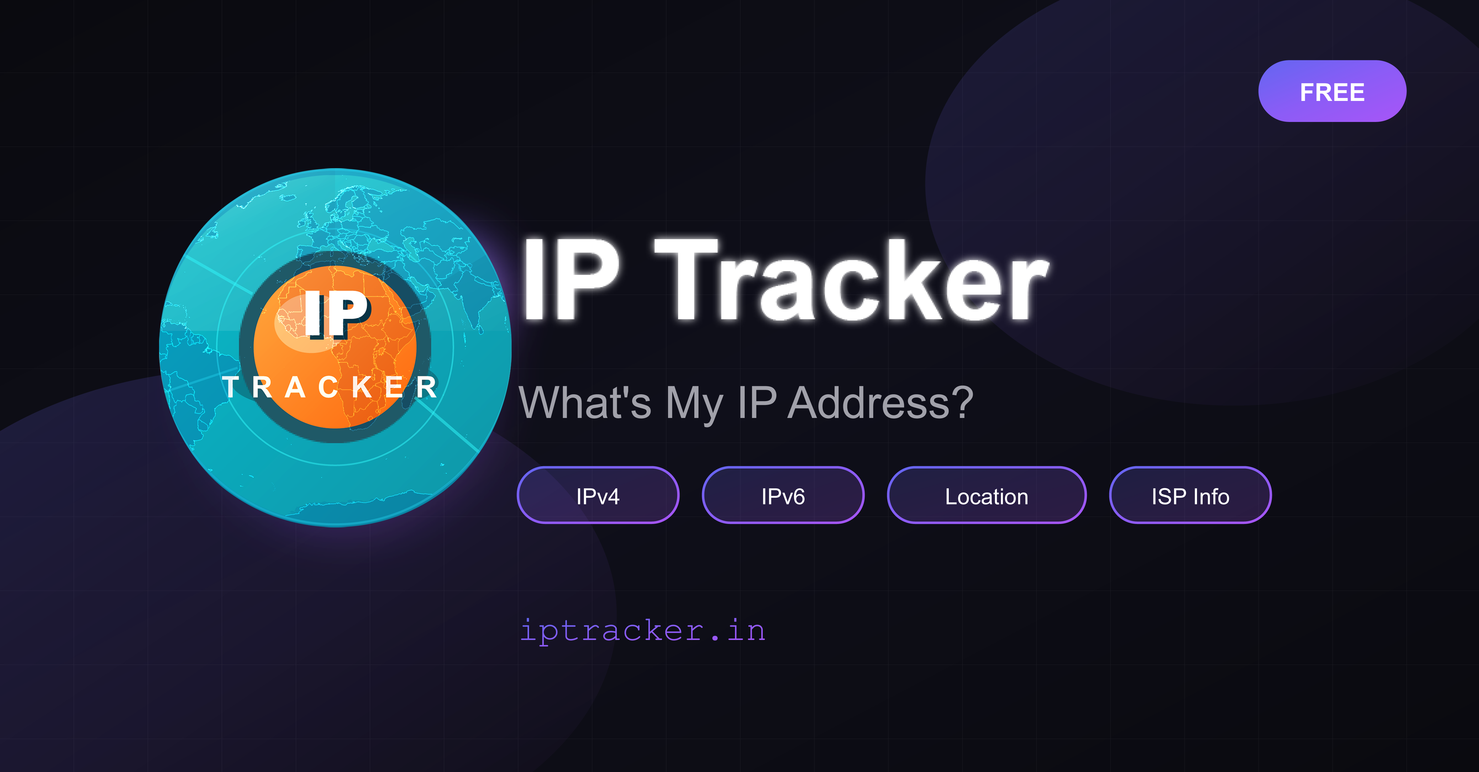 What is My IP Address? - IP Tracker | Free IPv4 & IPv6 Lookup Tool